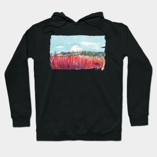 Ruapehu volcano , Tongariro National Park New Zealand Hoodie